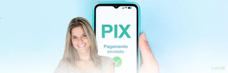 Imagem promocional da luck66 mostrando a plataforma e suas vantagens